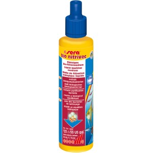 Sera Bio Nitrivec 50ml, biologischer Wasseraufbereiter für Aquarien.