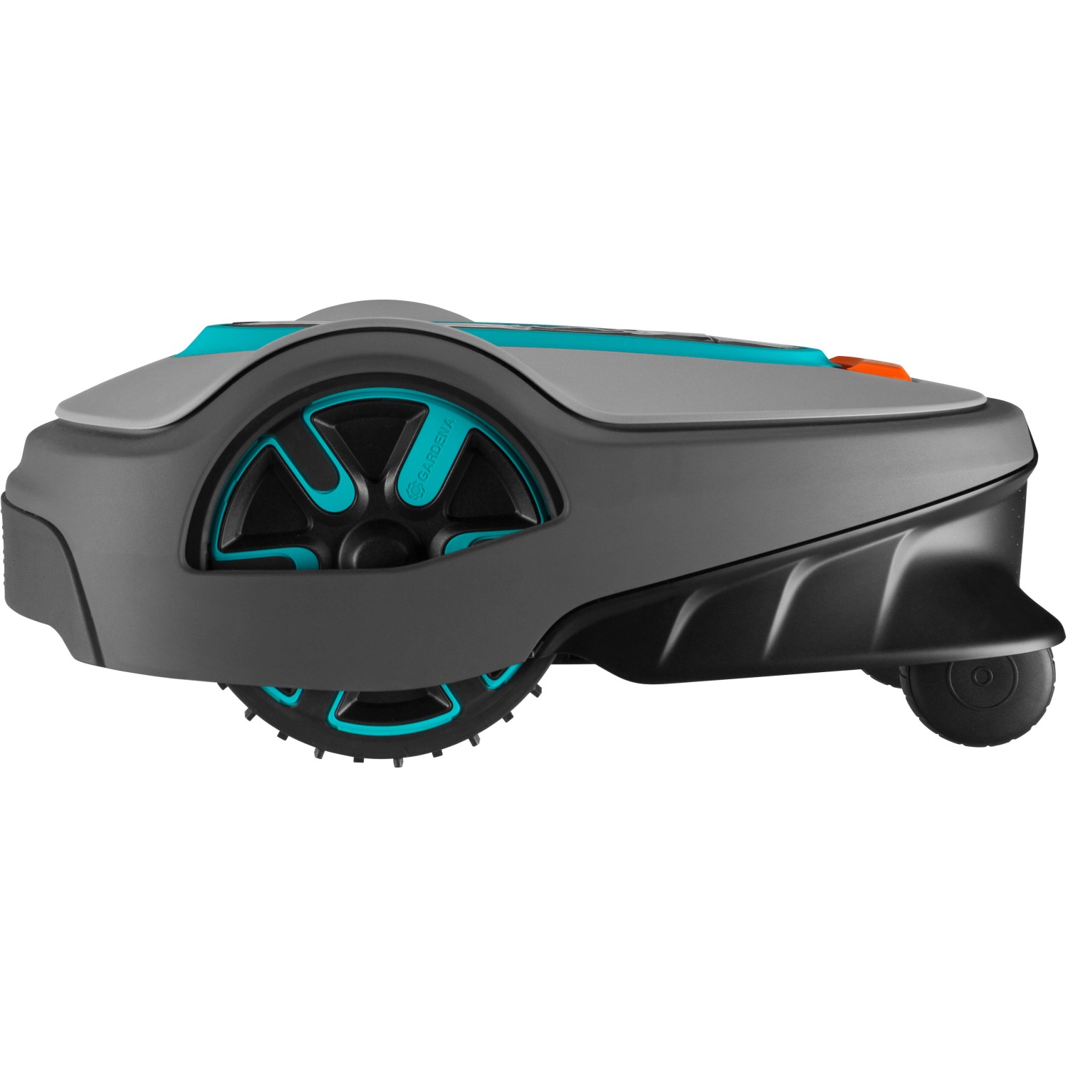 Gardena smart Sileno life 750 Mähroboter: Grau-türkises Design für Rasenflächen bis 750 m².