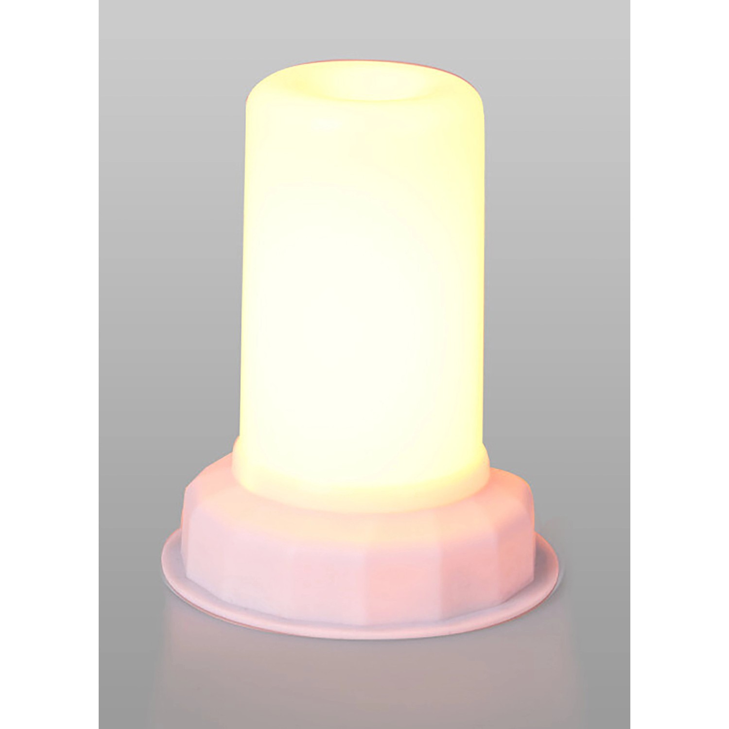 LED-Flammenlampe-Set Ø 75 mm x 95 mm Warmweiß 12-teilig