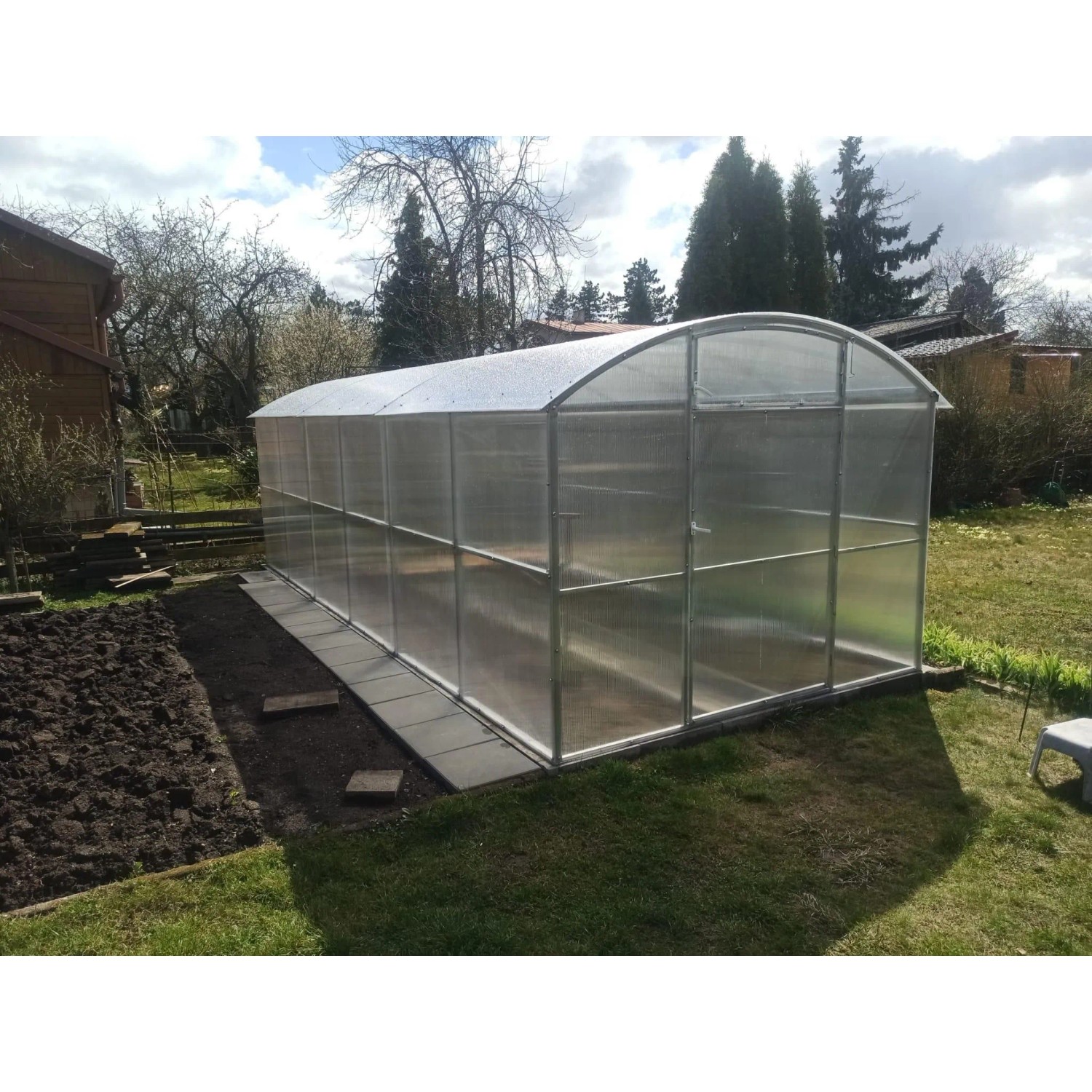 Garten Dream Gewächshaus Avalon 3x8m mit 6mm Polycarbonat_2
