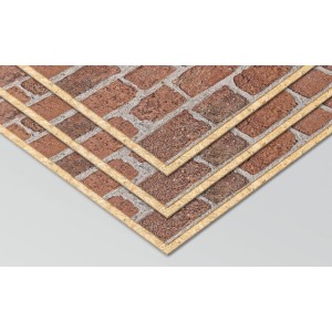 Egger DecoWall Wandpaneele im Backstein-Design, Dekor-Paneele für die Wandgestaltung.