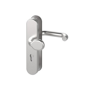 Basi Schutzbeschlag SB 7500 ES1 Edelstahl Wechsel-Garnitur für Türstärke 38-58mm.