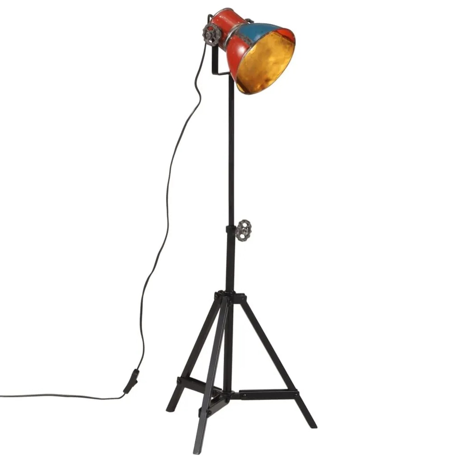 vidaXL Stehleuchte 25 W Mehrfarbig 35x35x65/95 cm E27 371873