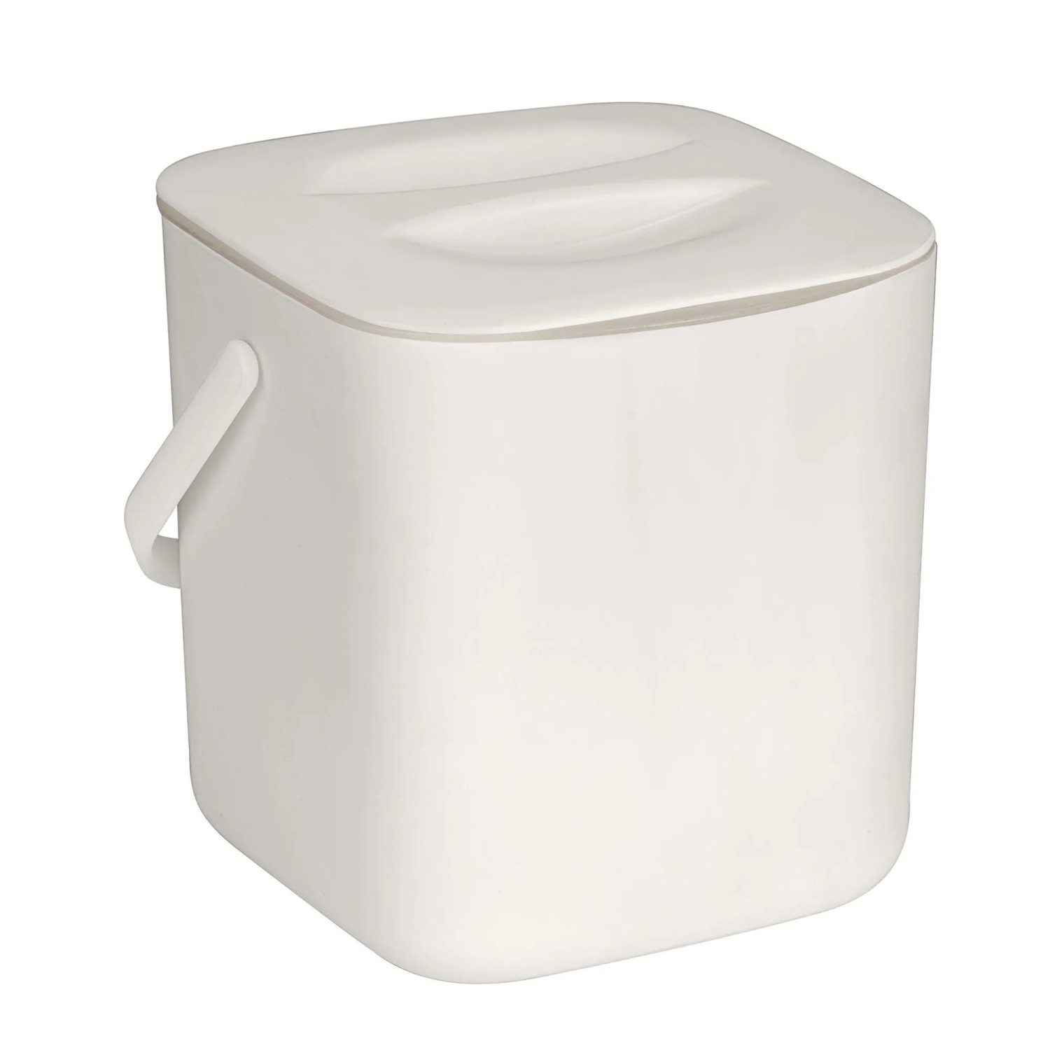 Schöner Wohnen Abfallsammler Cindy mit Sieb 3 l Beige günstig online kaufen