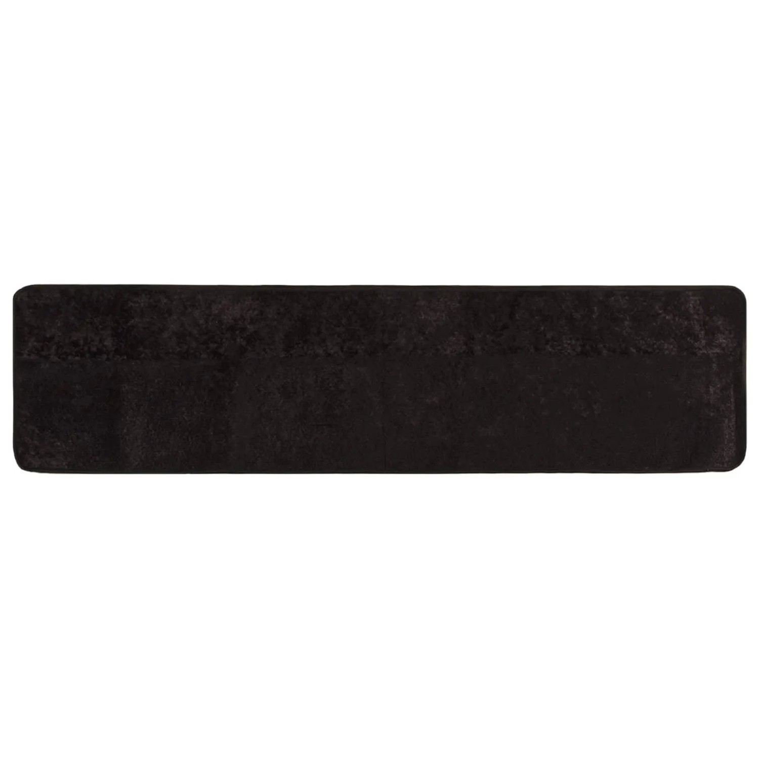 vidaXL Teppichläufer MARSA Anthrazit 400 x 50 cm Polyester und PVC 42023166
