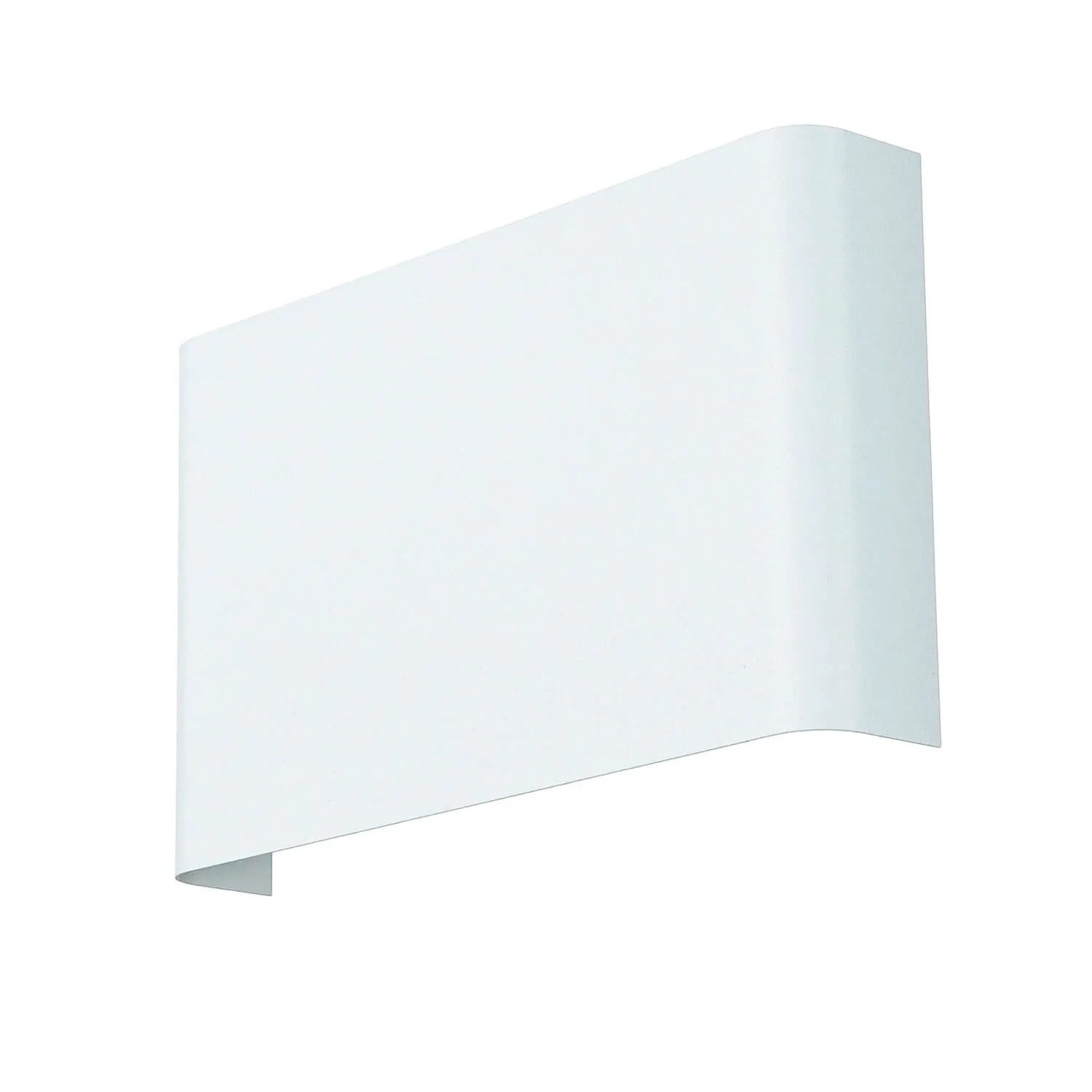 EASYLIGHT Wandlampe Metall Up Down 25 cm Breit Weiß 2x G9