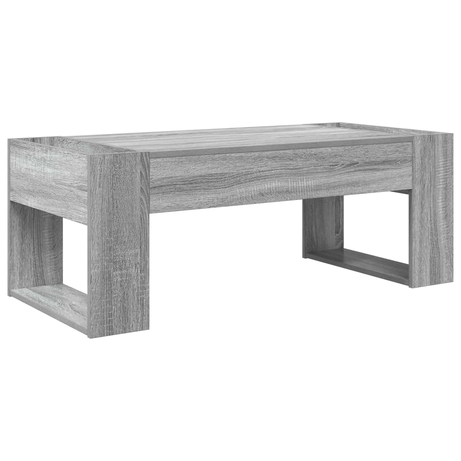 vidaXL Couchtisch Graues Sonoma 110 x 50 x 41 cm Holzwerkstoff 8000161 günstig online kaufen