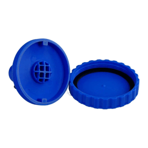 Poolomio Winterverschluss-Set für Intex & Bestway Pools: blaue Winterstopfen mit O-Ring Dichtung.