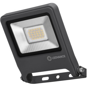 Ledvance LED-Außenstrahler Endura Flood, 20W, dunkelgrau, 4000K, für den Außenbereich.