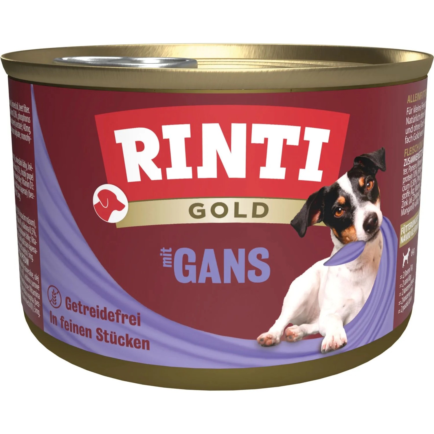 Rinti Hunde-Nassfutter Gold Gans 185 g