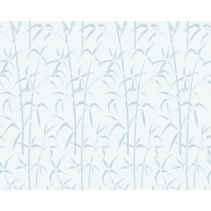 d-c-fix Klebefolie Bamboo Transparent, 67,5x150cm, mit Bambusmuster für Fenster und Glasflächen.