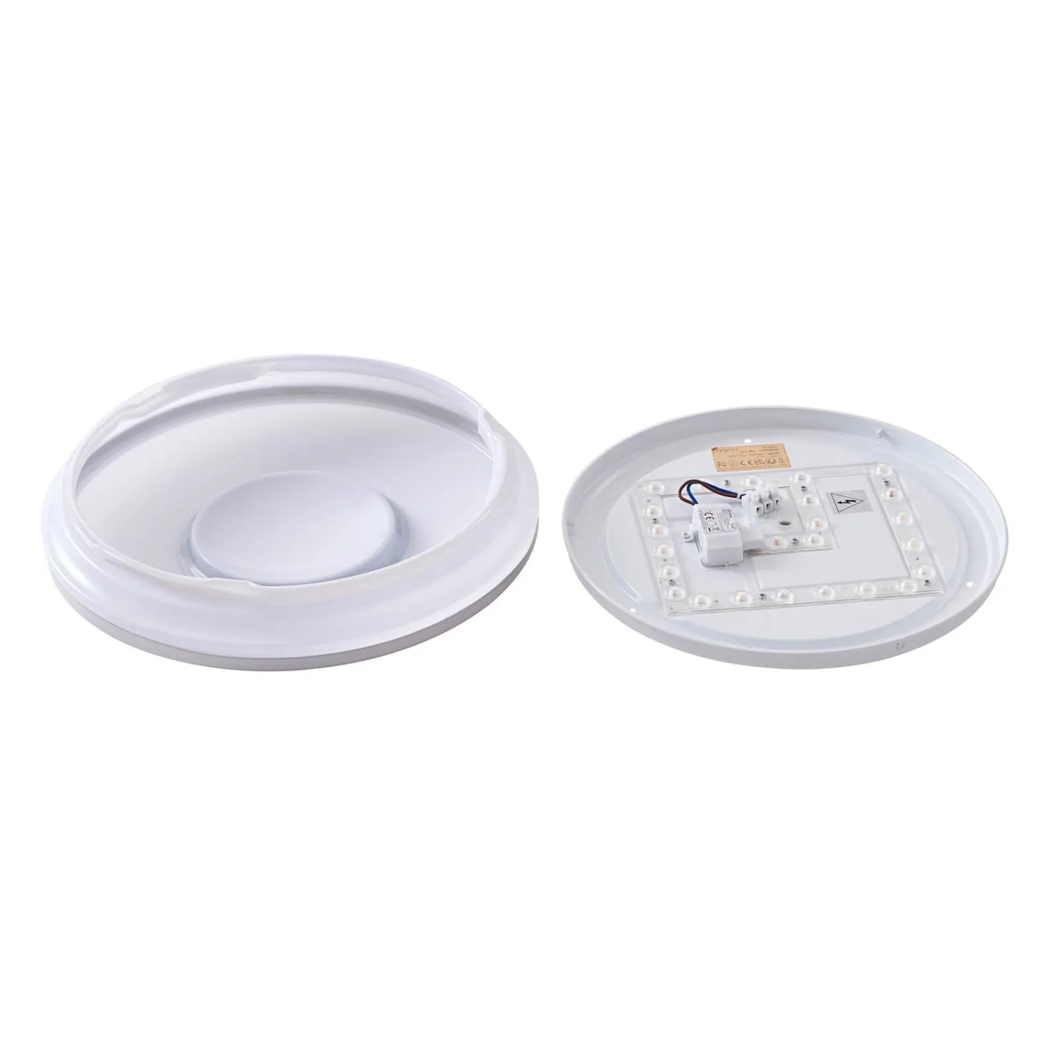 Lindby LED Deckenleuchte Furgo 10013345 Modern in Chrom aus Metall 1-flammig Badezimmerleuchte_8