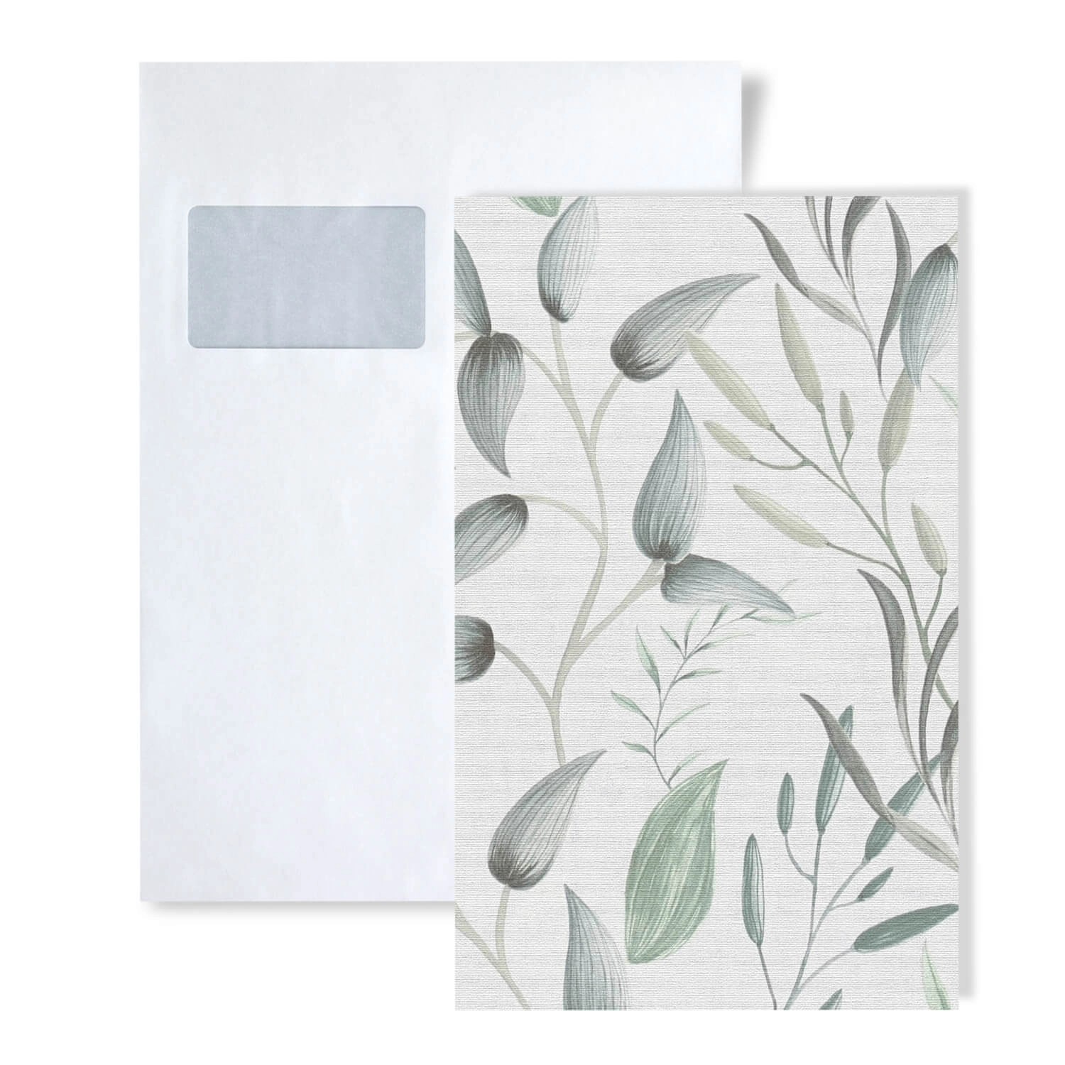 PROFHOME 1 MUSTERSTÜCK S-397452-GU DIN A4 MUSTER der Floralen Tapete günstig online kaufen