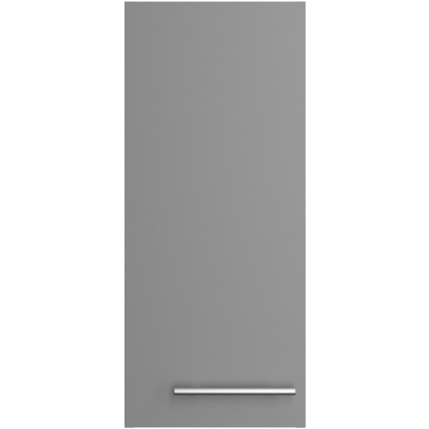Optifit Hängeschrank Mats825, 30 cm, Basaltgrau, mit Edelstahlgriff.