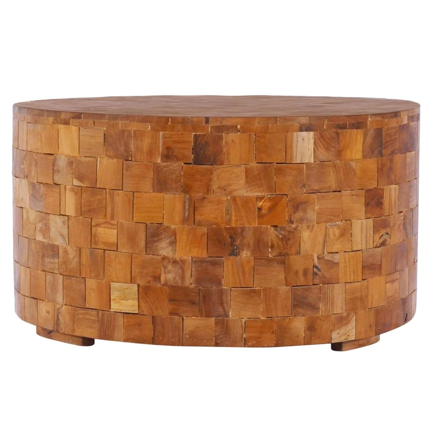 Couchtisch 60x60x35 Cm Teak Massivholz günstig online kaufen