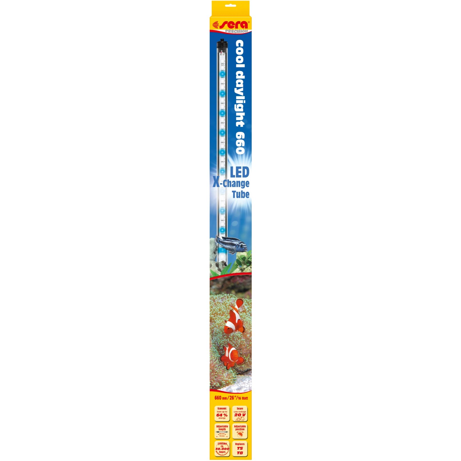 Sera Led cool daylight 1120mm (ballast à part) - Brussels Aquariums