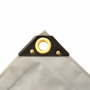 Boni-Shop Abdeckplane Grau 650 G/M  PVC Plane 5x8m 40m Gewebeplane Wasserdicht