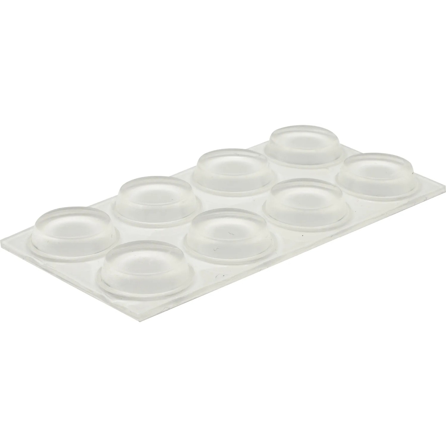 Wagner Topffüße, 24er Set, selbstklebend, transparent, Ø 13 mm, für Zubehör für Pflanztöpfe.