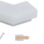 Trio Lines LED-Lichtsystem V-Verbinder (120°) mit Zubehör.