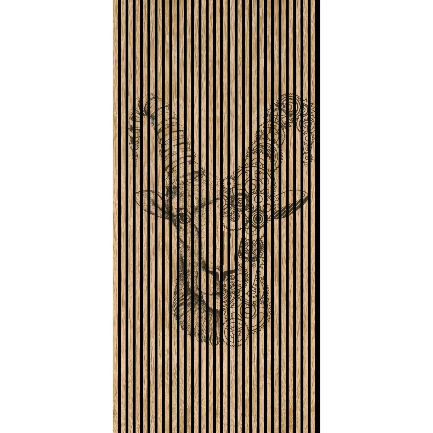 FN Acustico Akustikplatte Ibex 1 PET u. MDF Foliert 1.133 x 19 x 2.400 mm