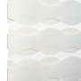 Schöner Wohnen Doppelrollo Tilda Welle, 45x150 cm, Weiß. Lichtdurchlässiges Rollo mit Wellenmuster.