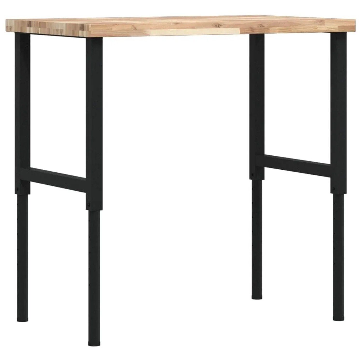 vidaXL Werkbank 100x60x73-99,5 cm Massivholz Akazie Rechteckig 3309691
