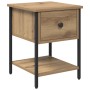 vidaXL Nachttisch 2 Stk Artisan-Eiche 34 x 35,5 x 45 cm Holzwerkstoff 881803_6