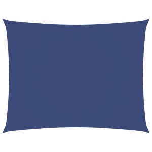 vidaXL Sonnensegel Oxford-Gewebe Rechteckig 4x5 m Blau 135546