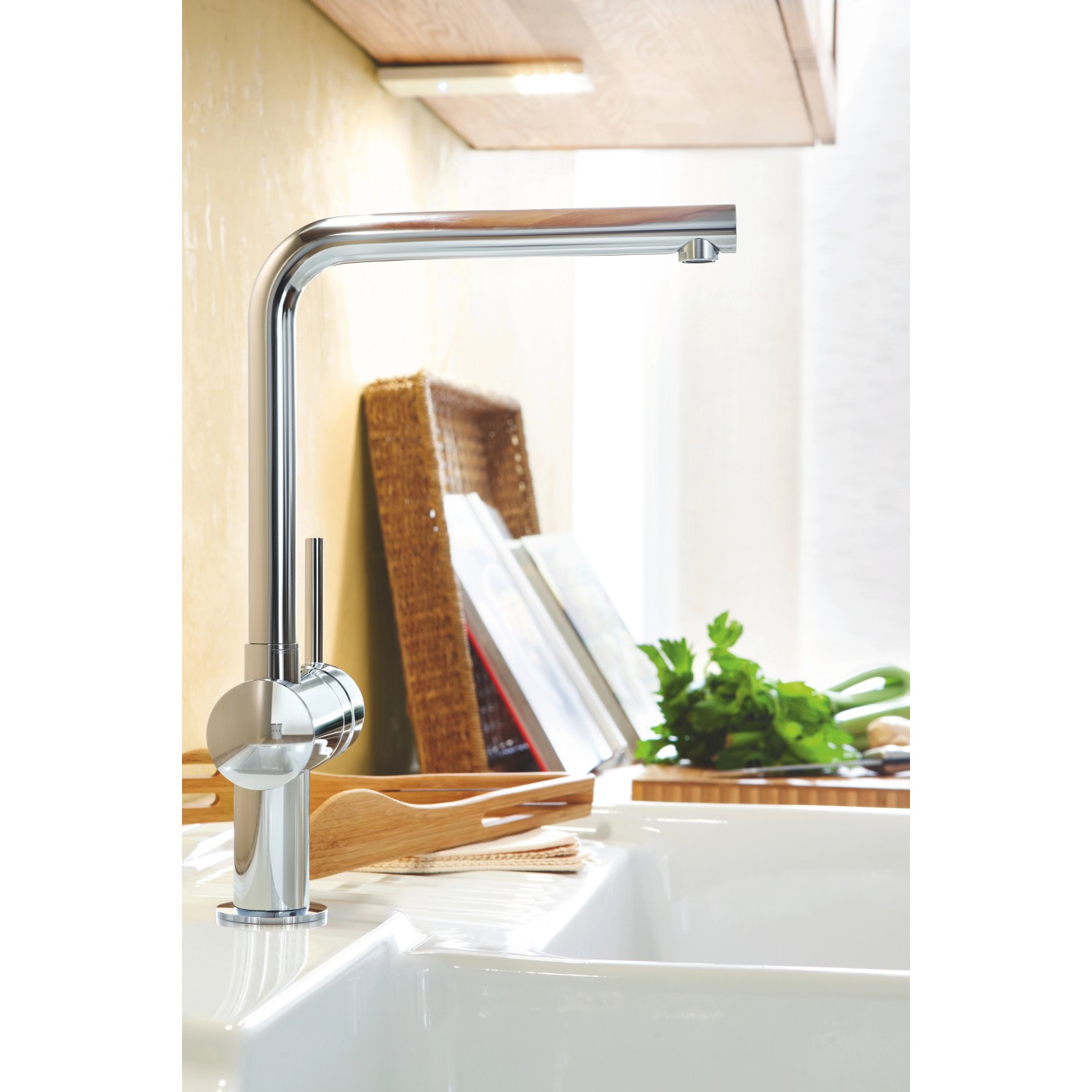 Grohe Einhand-Spültischbatterie Minta Chrom 12,5mm (1/2