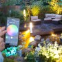 Heissner SMART LIGHT WIFI-RGB-Controller zur farbigen Steuerung der Teichbeleuchtung per App.