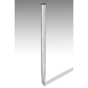 PROREGAL Standrohr Für Abfallsammler Zur Wand Oder Rohrbefestigung Verzinkter Stahl