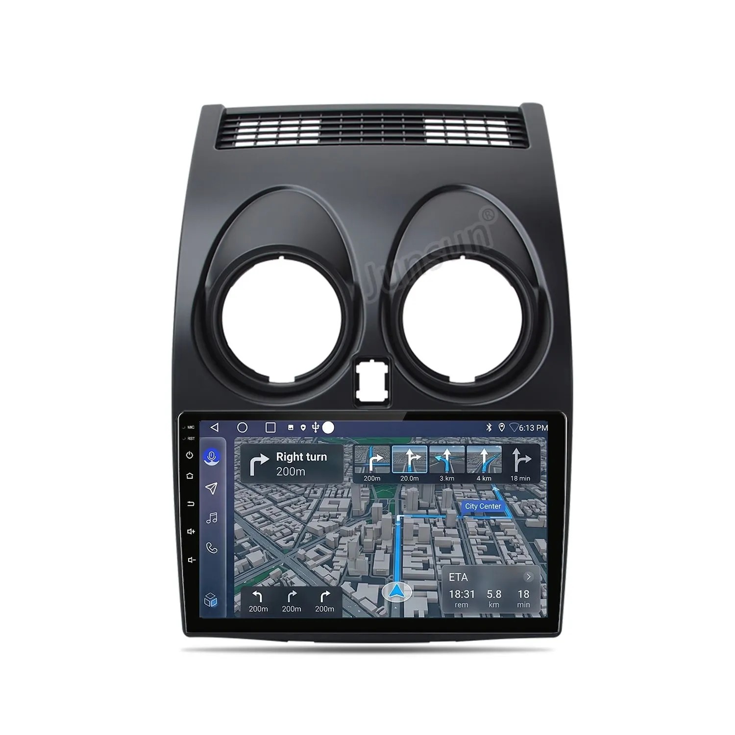 Junsun Autoradio Für Nissan Qashqai 1 J10 2006 To 2013