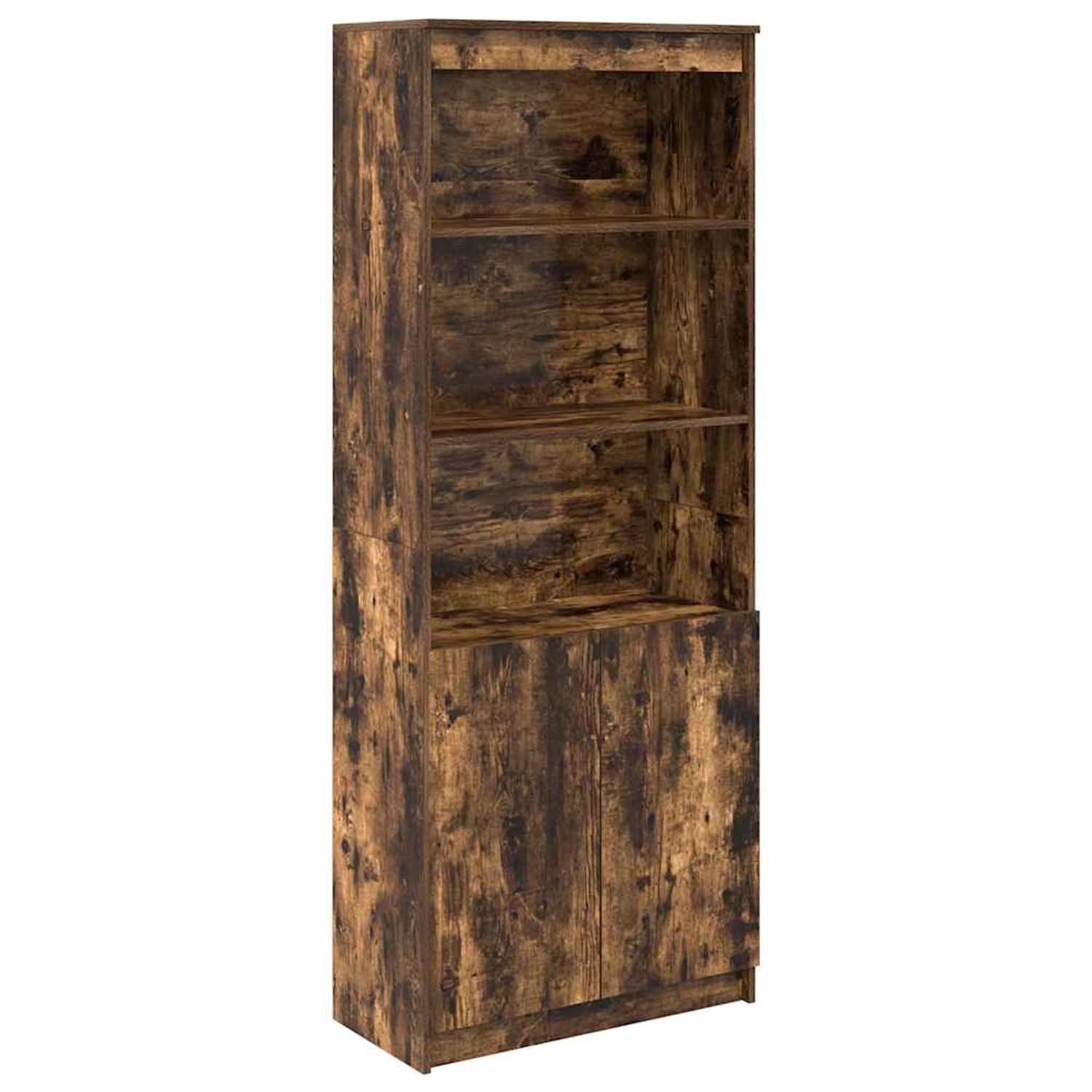 vidaXL Highboard Räuchereiche 70x35x180 cm Holzwerkstoff 3328475 günstig online kaufen
