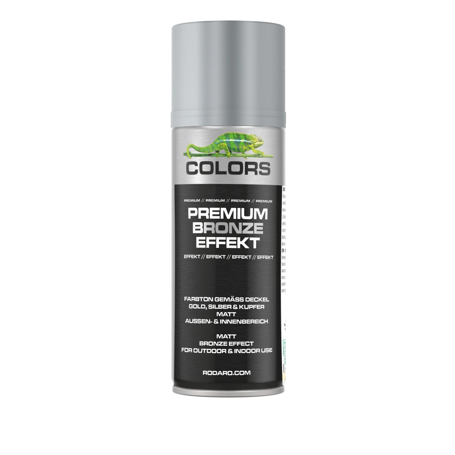 COLORS Premium Effektlack Bronze Silber 400 ml