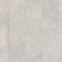 Muster von Parador Laminat Trendtime 5 Beton Hellgrau. Laminatboden in heller Betonoptik.