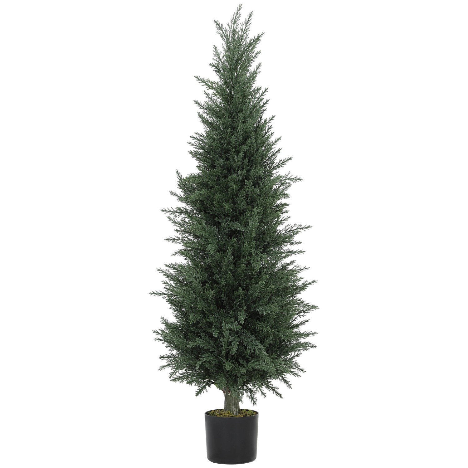 HOMCOM Künstliche Zypresse Groß 120 cm UV-beständig günstig online kaufen