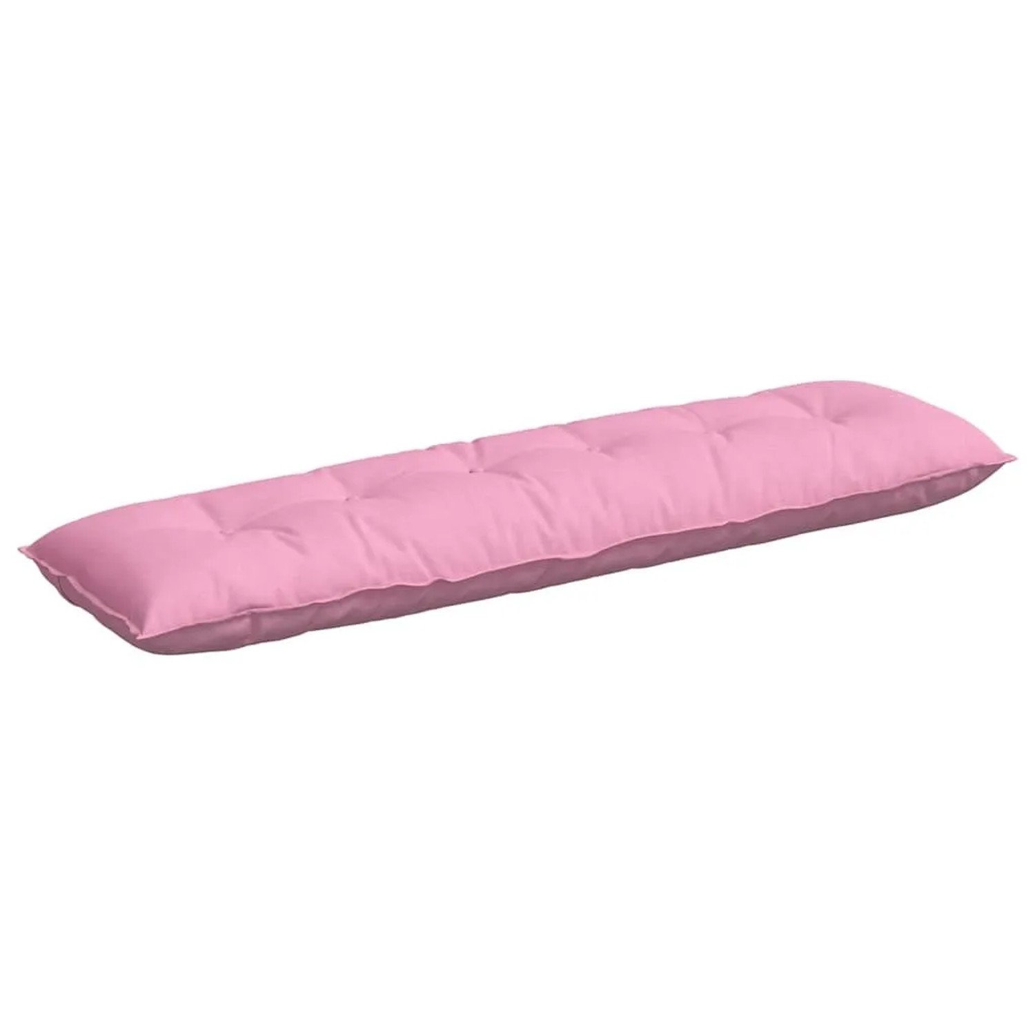 vidaXL Rückenkissen Rosa 180 x 19 x 50 cm Stoff 42014931