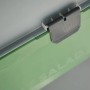 Detailaufnahme des dunkelgrünen Gusta Garden Sammy Salad Anzuchtsgefäßes (15L) mit Verschluss.