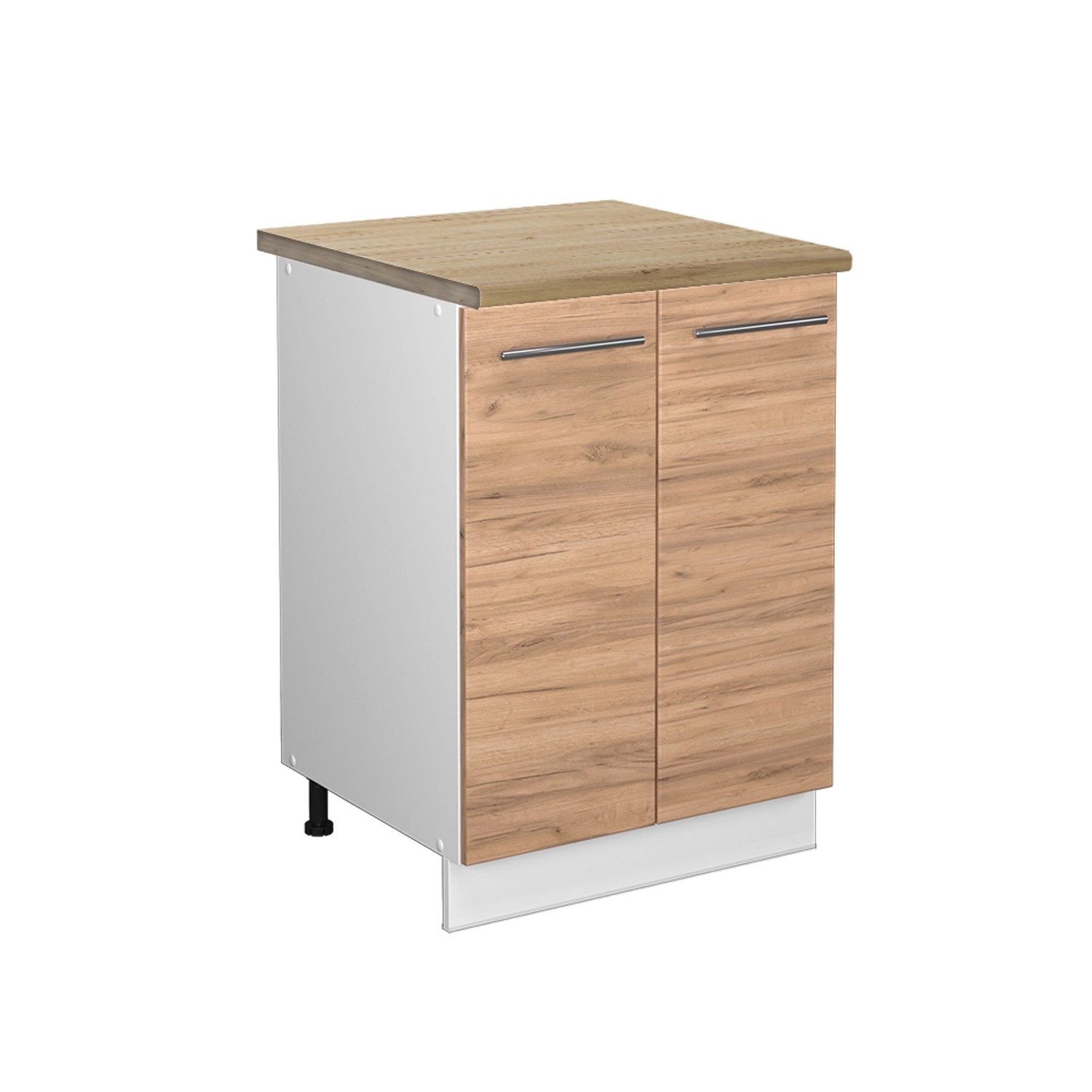 Thumbnail - Vicco Küchenunterschrank Fame-Line Goldkraft Eiche/Weiß 60 cm AP Eiche