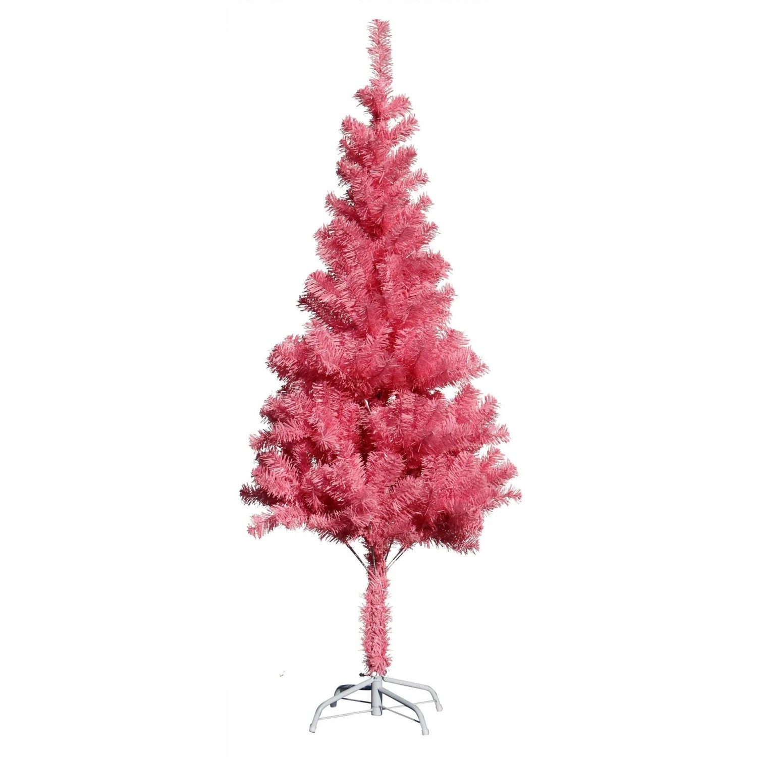 LEX Künstlicher Weihnachtsbaum Inkl. Ständer Tannenbaum Christbaum Pink 150cm