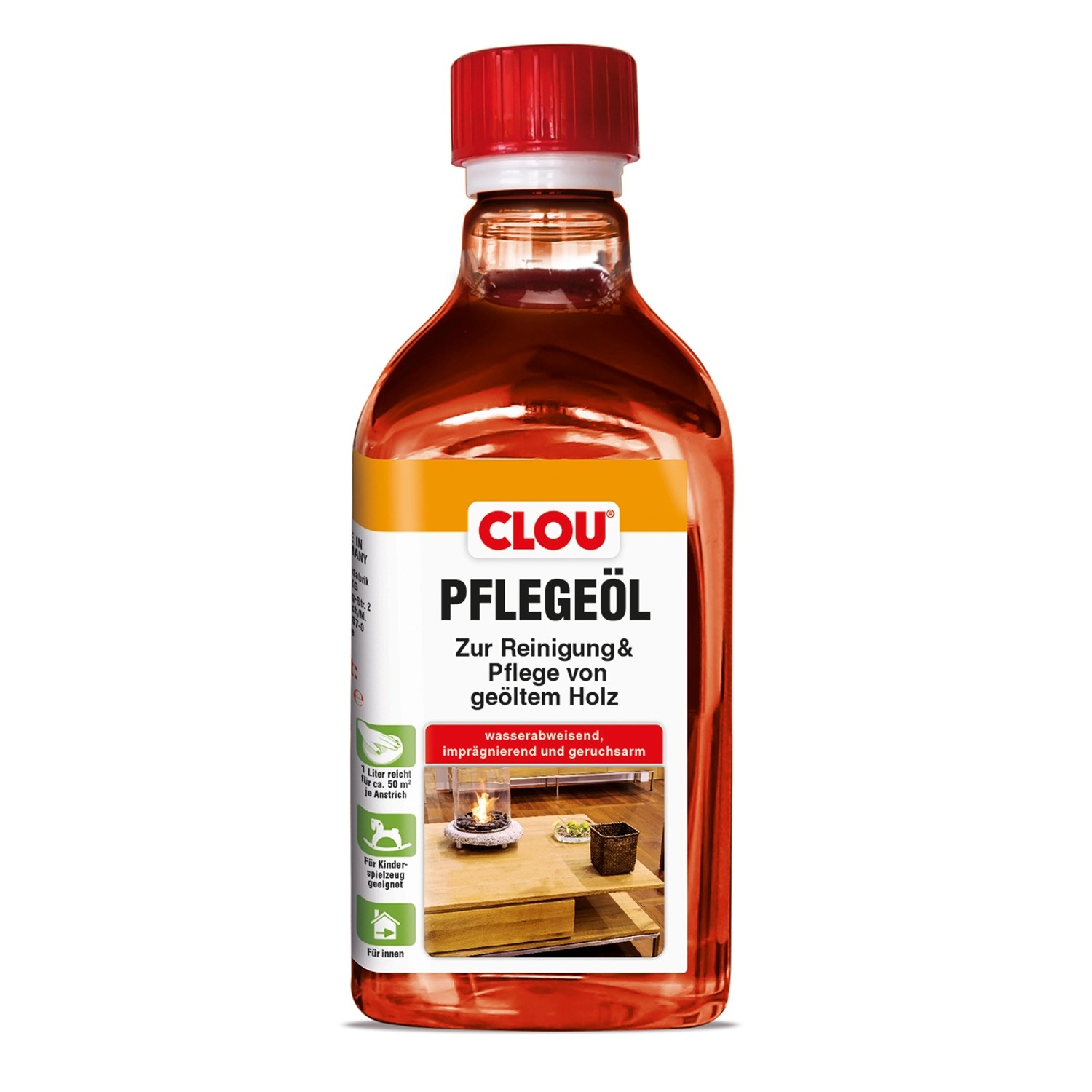 Thumbnail - Clou Pflegeöl Transparent 250 ml