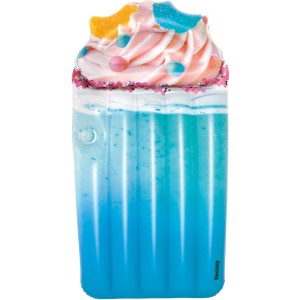 Bestway Luftmatratze im Milchshake-Design, 171x90x20 cm, mit Getränkehalter. Ideal für den Pool!