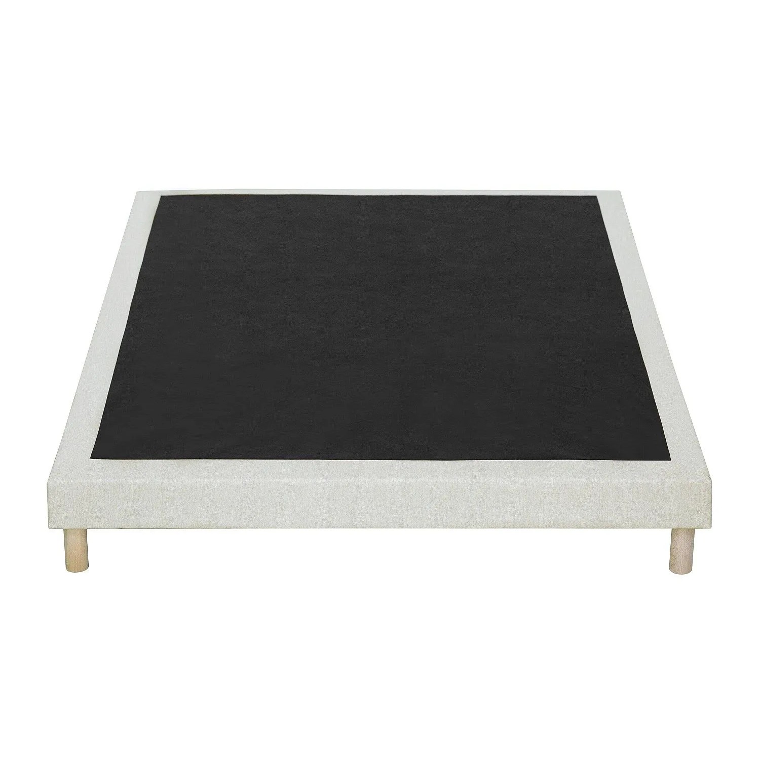 Vente-unique Bettgestell Mit Lattenrost Kozani Beige 200 cm
