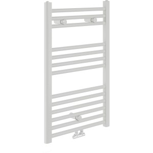 Sanotechnik Badheizkörper Bari, 803x500 mm, weiß, mit Mittelanschluss.