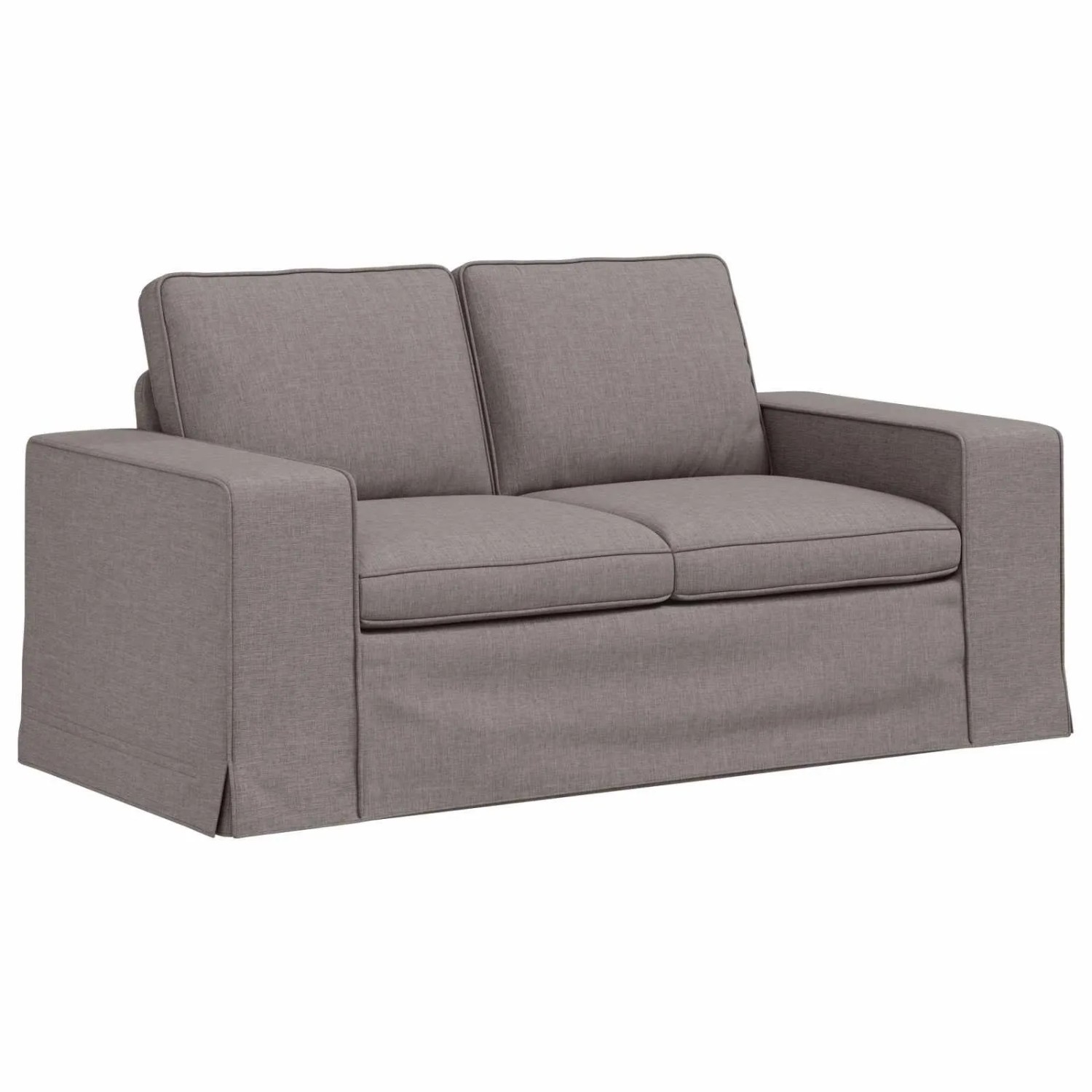 vidaXL Sofa Taupe 162 x 80 x 82 cm Stoff 42024387