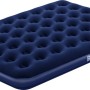 Dunkelblaue Bestway Luftmatratze Queen Size (203x152x22 cm) für Camping und Zuhause.