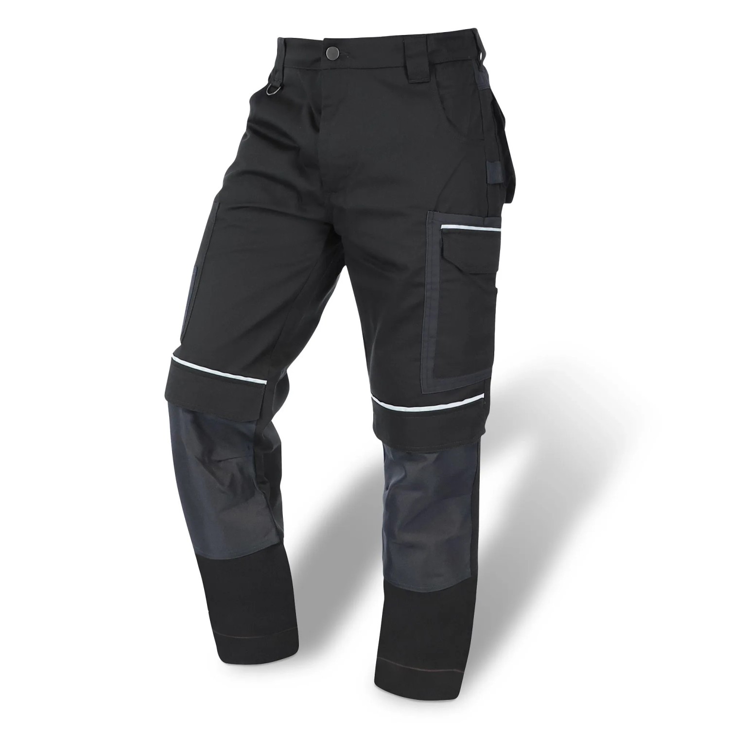 Eliworx Bundhose Workwear mit Stifttasche Gr. 50 Anthrazit-Schwarz