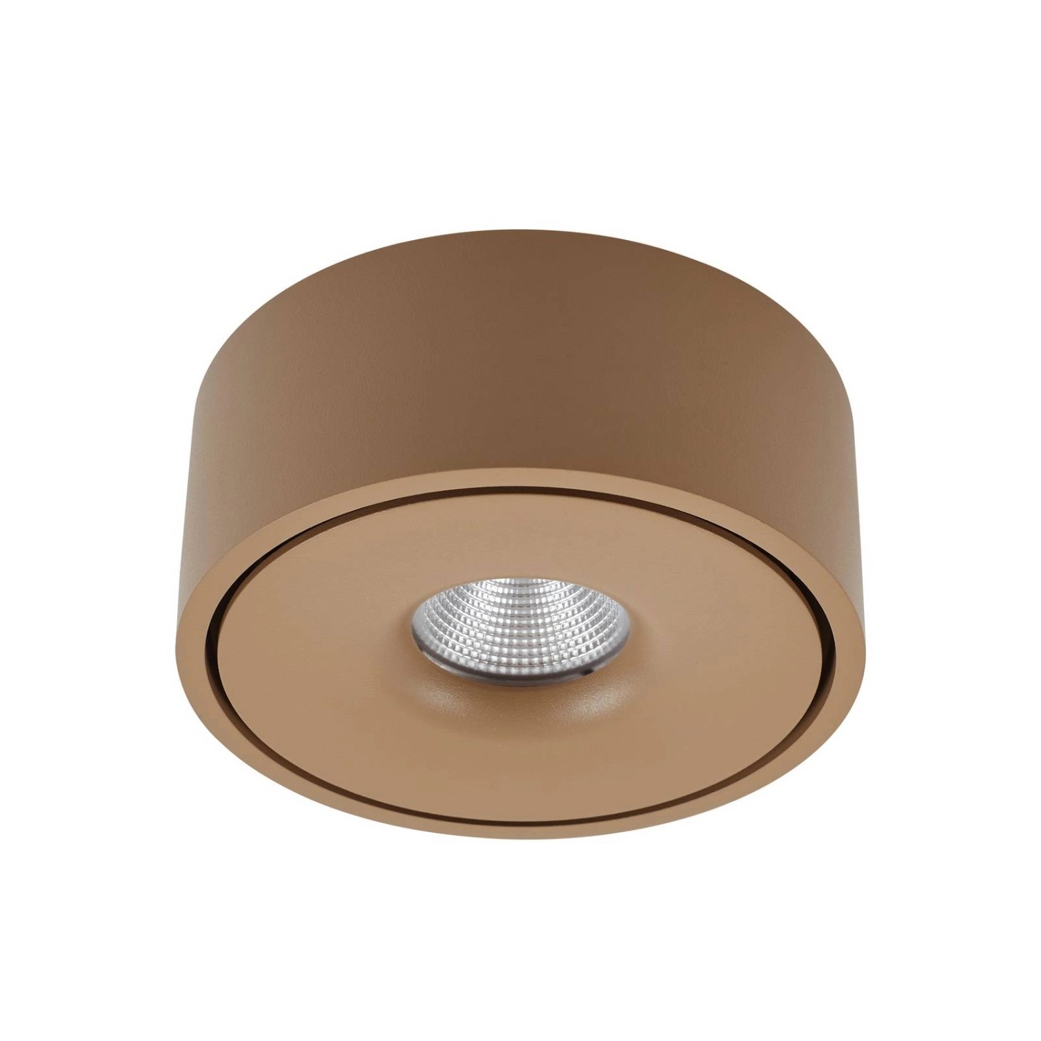 Arcchio LED Deckenleuchte Rotari 10039708 Modern in Braun aus Aluminium 1-f günstig online kaufen