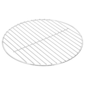 Runder vidaXL Grillrost, Ø34,5 cm, aus Edelstahl 304 für Grills und Küchenausstattung.