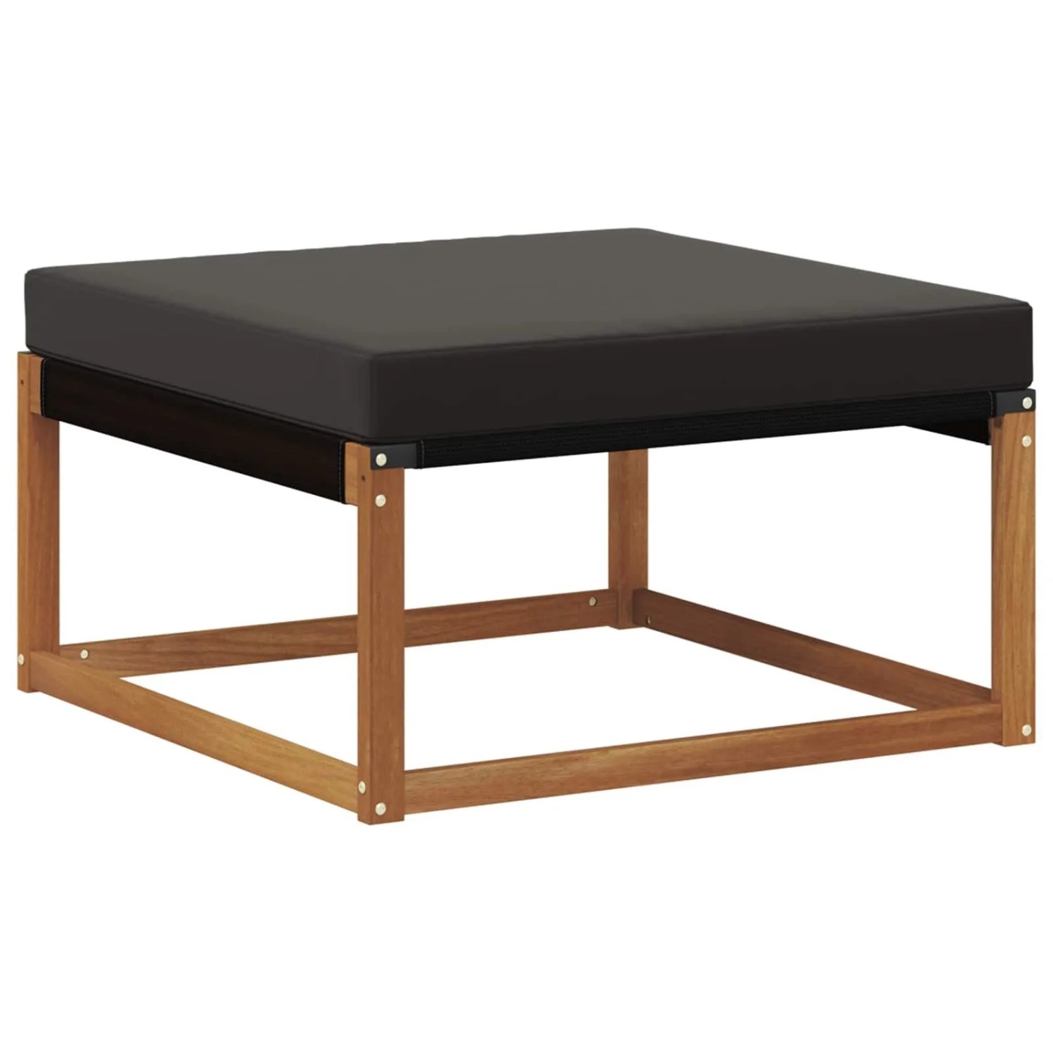 vidaXL Outdoor-Fußhocker Massivholz Akazie Natur 900631